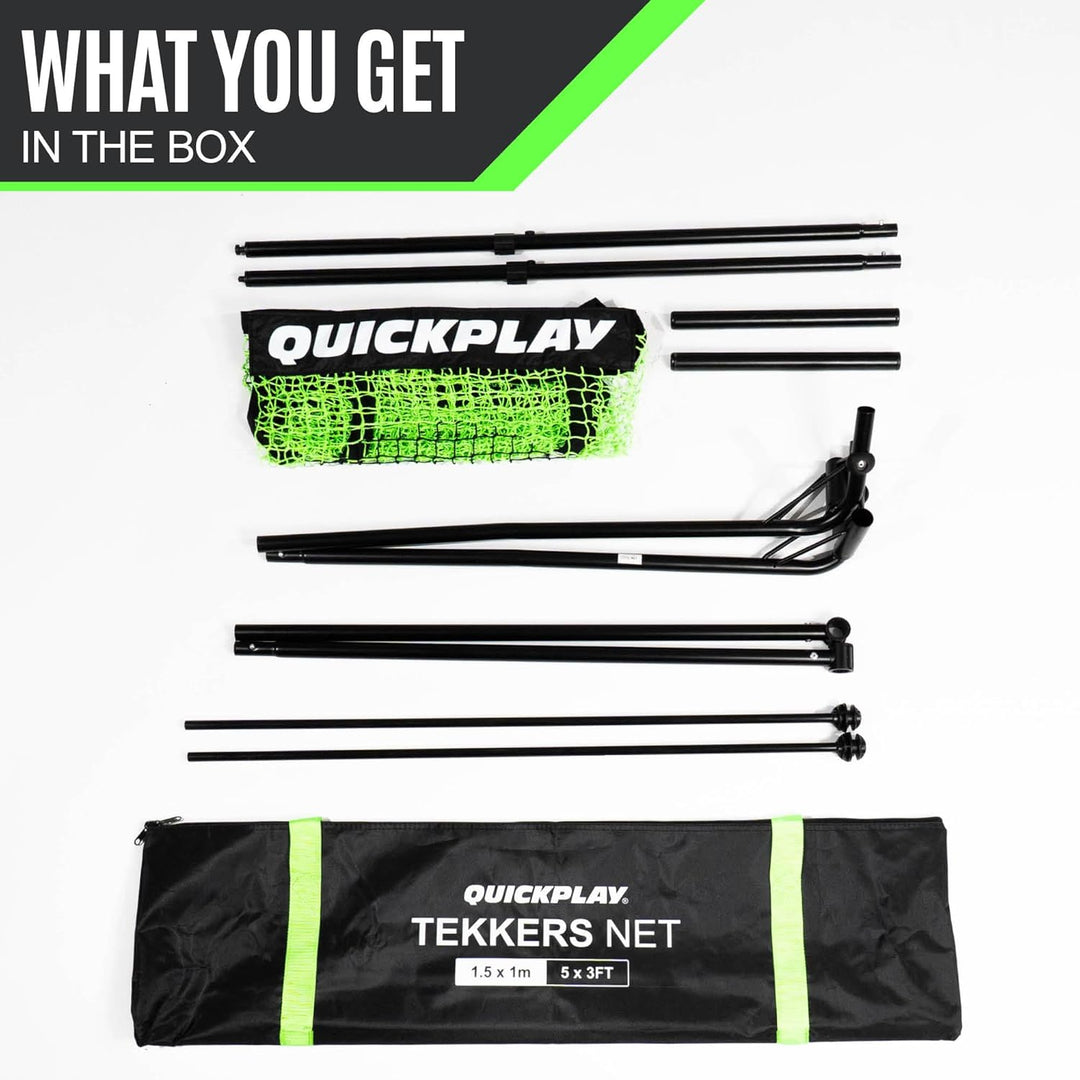 QUICKPLAY Spot Target TEKKERS Fussball-Rebounder, perfekt für Team- oder Solo-Fussballtraining 1) 1,