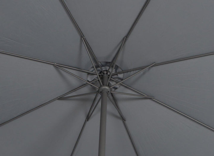 Trend Line Alu Sonnenschirm Sofia anthrazit Ø 300 cm Gartenschirm Schirm