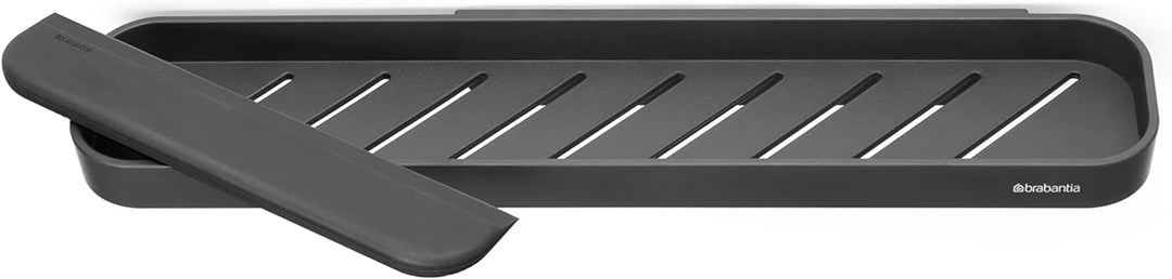 Brabantia - Mindset Duschablage mit Abzieher - Einfache Aufbewahrung - Hygienisches Wasserabflusssys