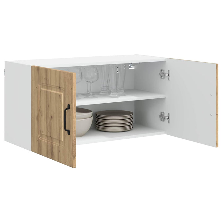 vidaXL Geschirrspülerfront Kalmar Artisan-Eiche 80 x 31 x 40 cm, Eleganter moderner Küchenregal, gro