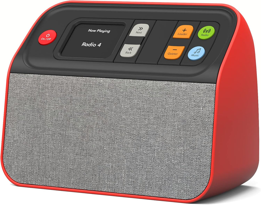 Unvergesslicher Digital-Radio DAB/DAB+ FM und Musik-Player, der sich an alle Altersgruppen und Fähig