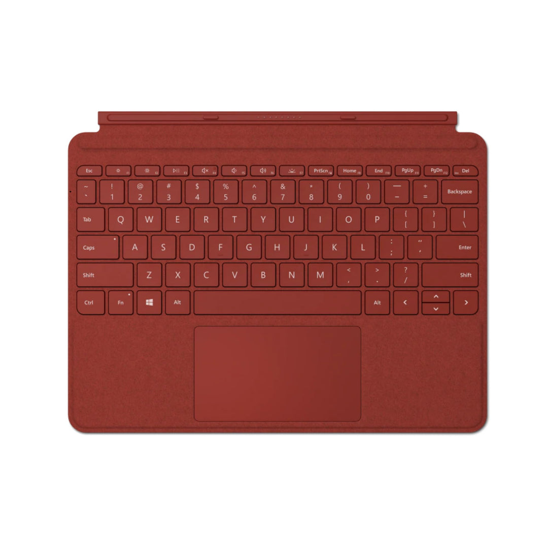 Microsoft Surface Go Signature Type Cover Mohnrot Mohnrot Single, Mohnrot Single