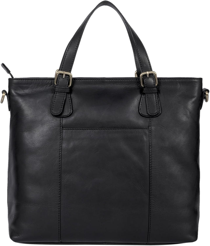 Benthill Echt Leder Handtasche Damen | Henkeltasche aus hochwertigem Rindsleder | Vintage Frauen Sch