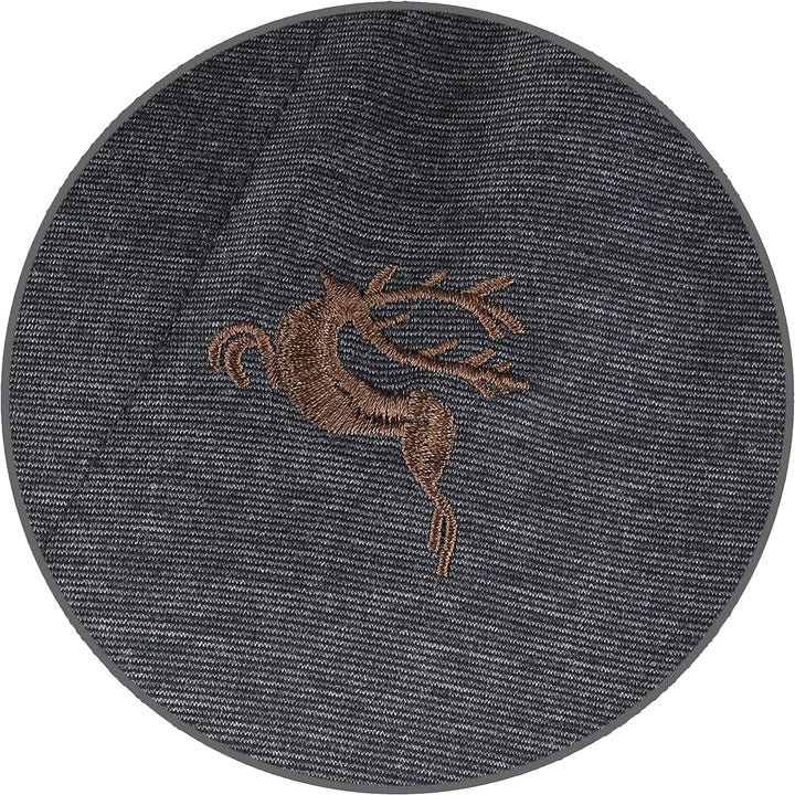 By Johanna Cardigan Trachtenjacke mit Knöpfen Herren | Trachten Strickjacke in grau-anthrazit | Fein