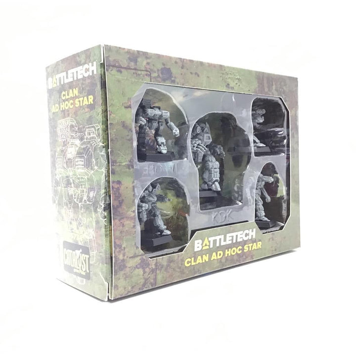 Catalyst Game Labs - BattleTech Clan Ad Hoc Star - Miniature Game -English Version