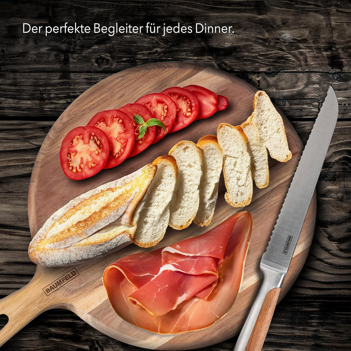Pizzabrett rund aus Akazienholz – Stil und Funktionalität für deine Küche