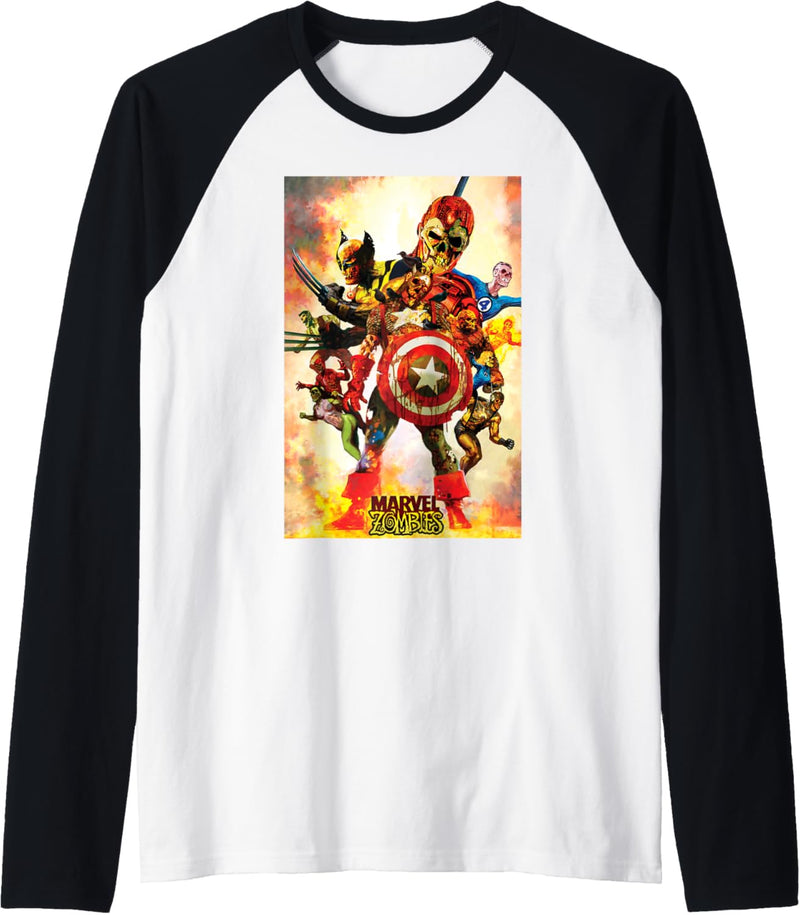 Marvel Zombies Group Shot Poster Raglan