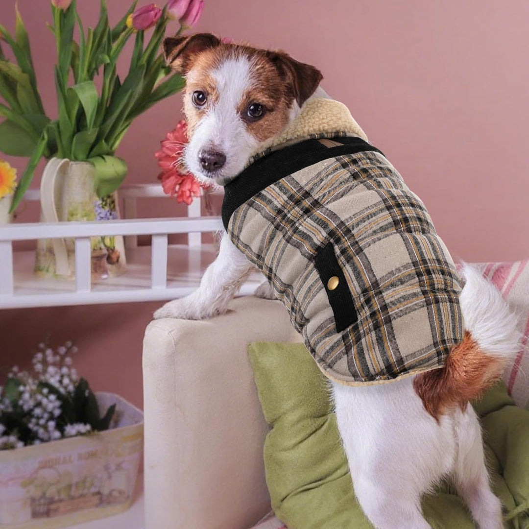 CITÉTOILE Warme Hundemantel Fleece, Wintermantel Winterjacken für Kleine/Grosse/Mittlere Hunde, Hund
