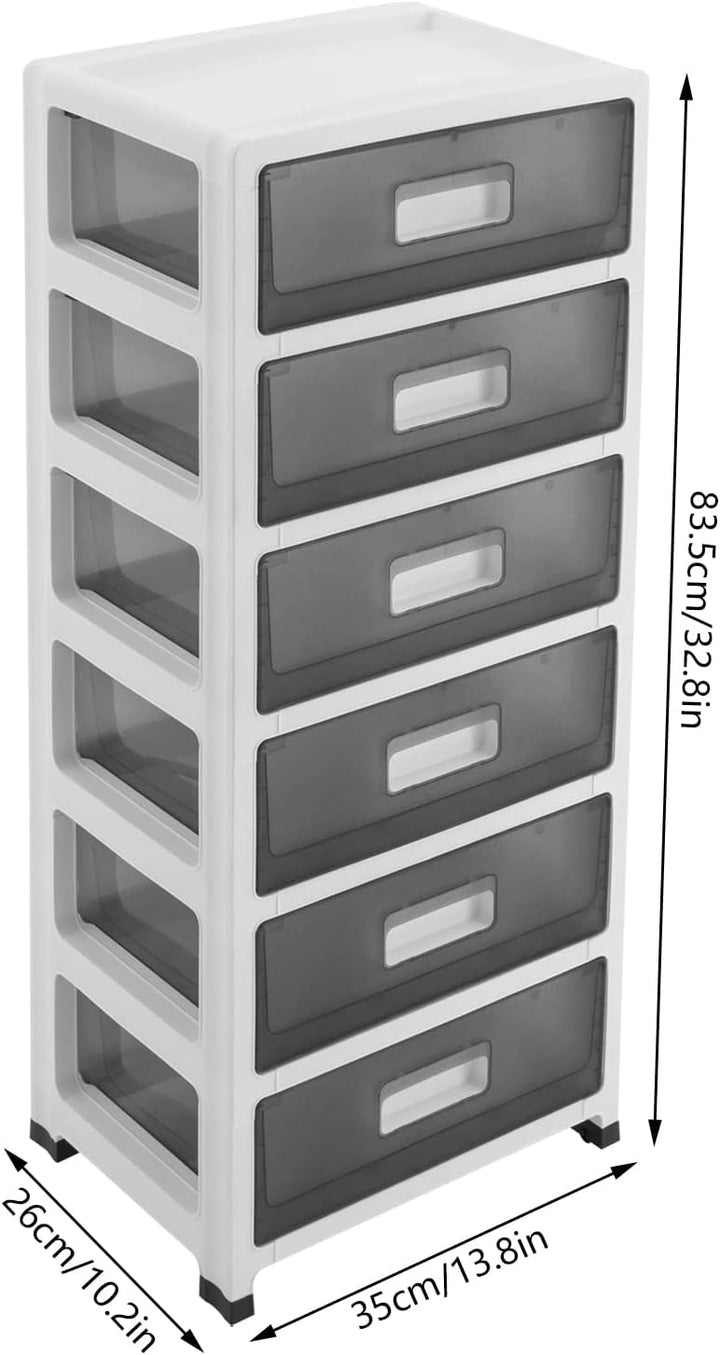 Kunststoff Rollcontainer, Rollwagen mit Schubladen, Schubladenturm für Schlafzimmer, Wohnzimmer, Arb
