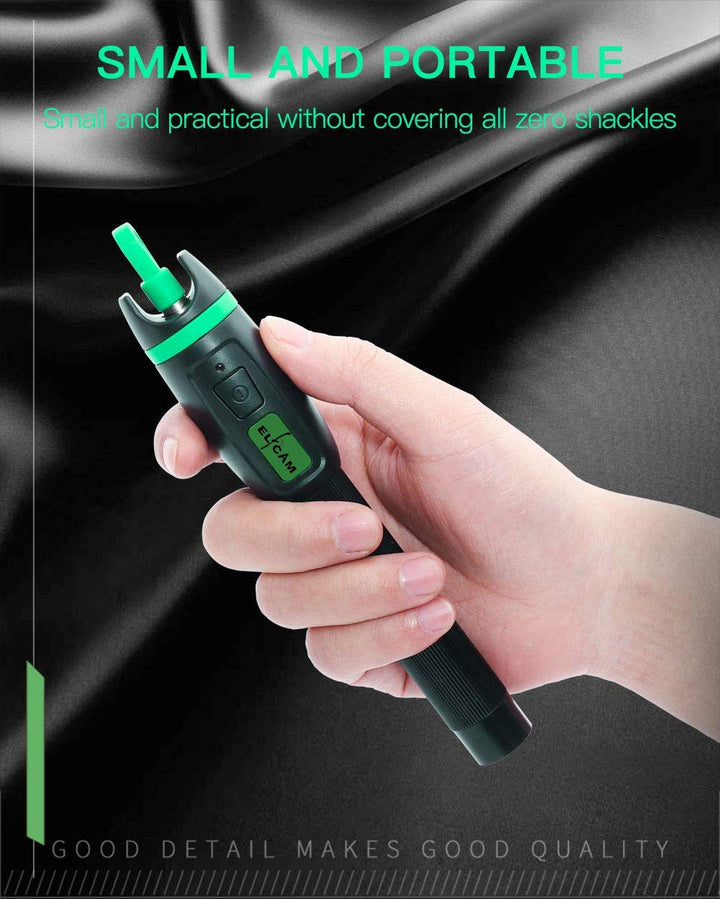 Elfcam® - Universal FTTH VFL optischer Stift, optische Fehlersuche, Lieferung mit Adapter SC männlic