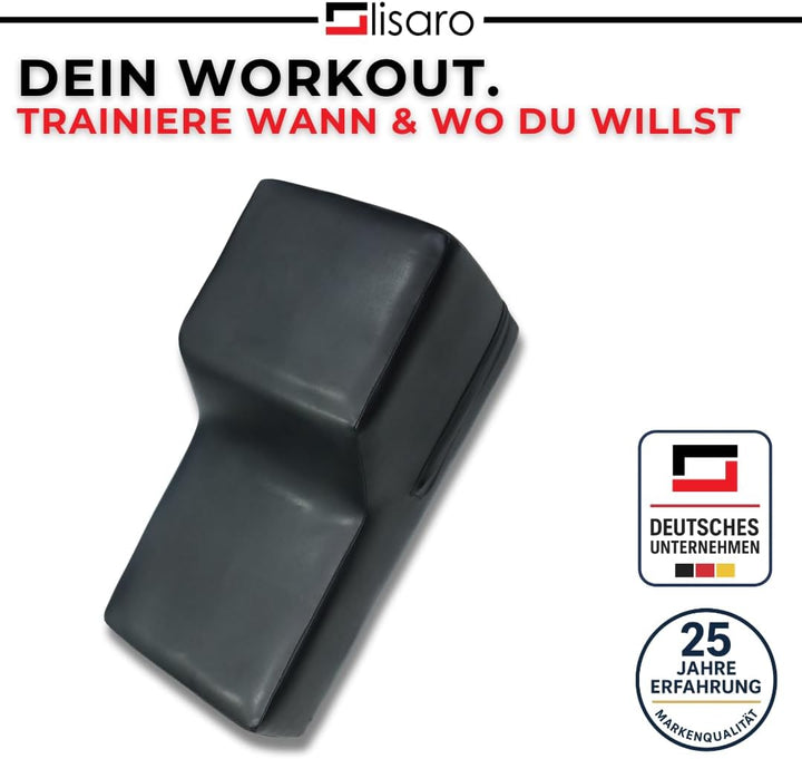 Lisaro Uppercut Schlagpolster mit Höcker 75 cm – Profi Muay Thai & MMA Trainingspad für Uppercuts, K