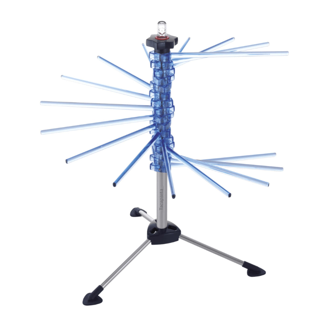 Marcato Tacapasta Nudeltrockner Höhe 47cm zusammenfaltbar Blau, Blau