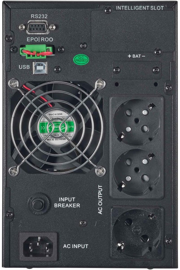 Accurat UPS Unterbrechungsfrei Stromversorgung Guard 1000-1000VA /900W, AC, LCD, RS232, Batteriekühl