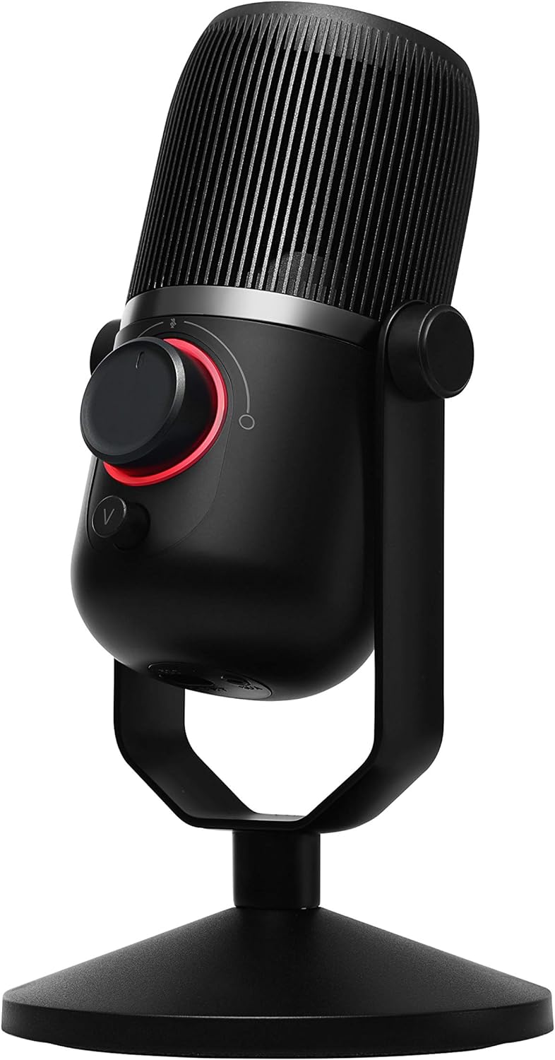Thronmax Mdrill Zero Plus (M4PLUS ) Kondensator Mikrofon (Schwarz) für professionelle HD Aufnahmen (