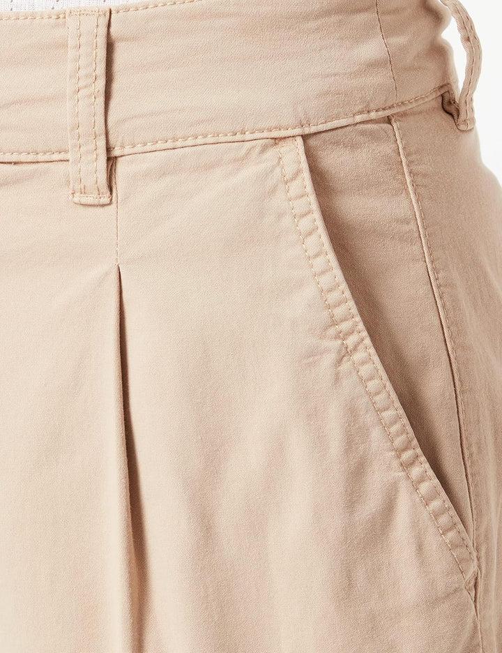 s.Oliver Damen Chino 7/8 Relaxed Fit 36 Brown, 36 Brown