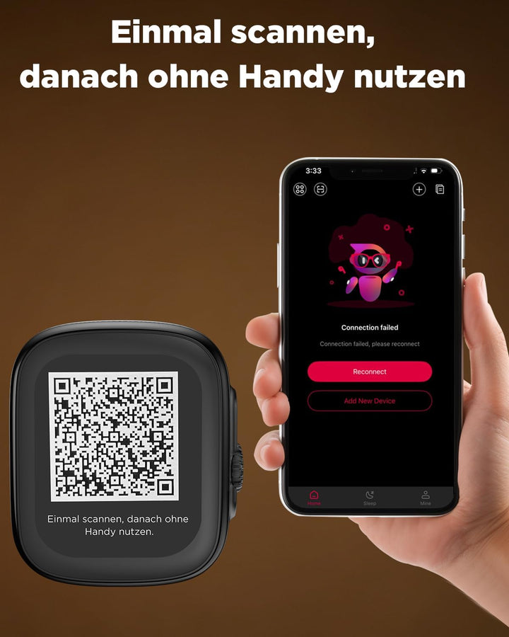 NE72 KI-Übersetzungskopfhörer mit eigenständigem Übersetzer im Ladecase, ohne Smartphone. 7 Modi &amp; 1