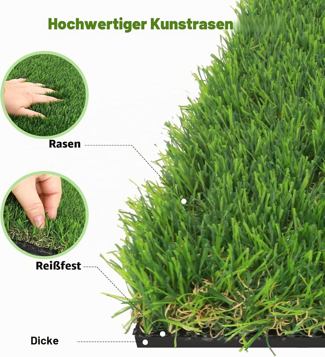 Golf-Trainingsmatte für präzisen Schwung – Swing-Pfad-Feedback, Ballkontrolle & Treffgenauigkeit ver