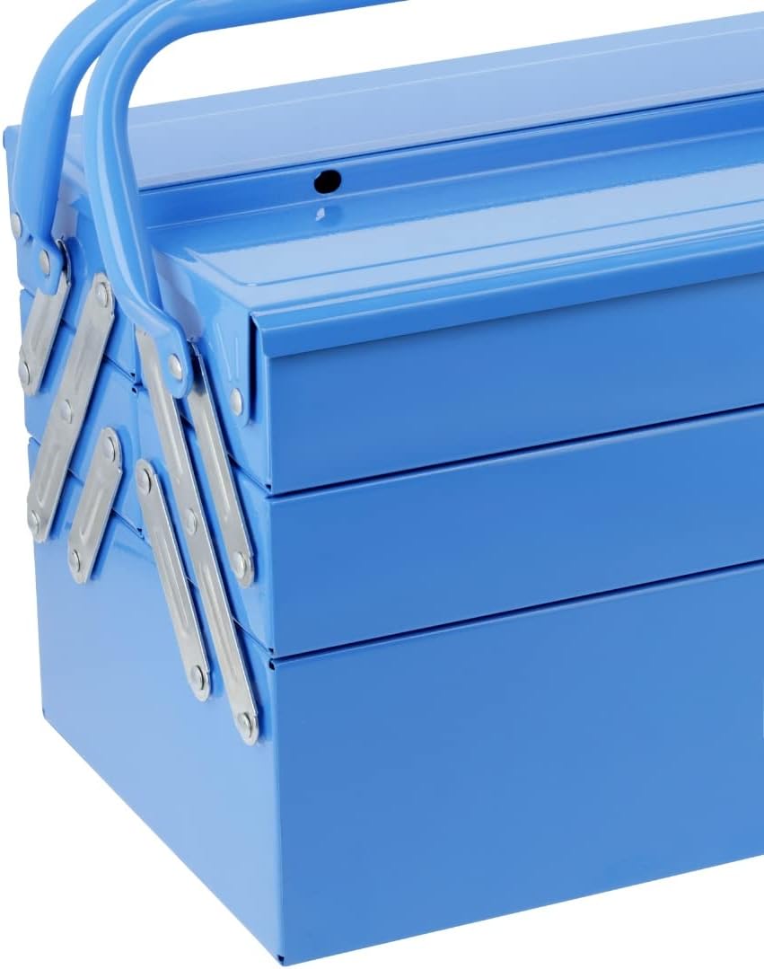 Högert Technik – Werkzeugkasten aus Metall für Werkzeug und Kleinteile - Werkzeugbox/Werkzeugkoffer