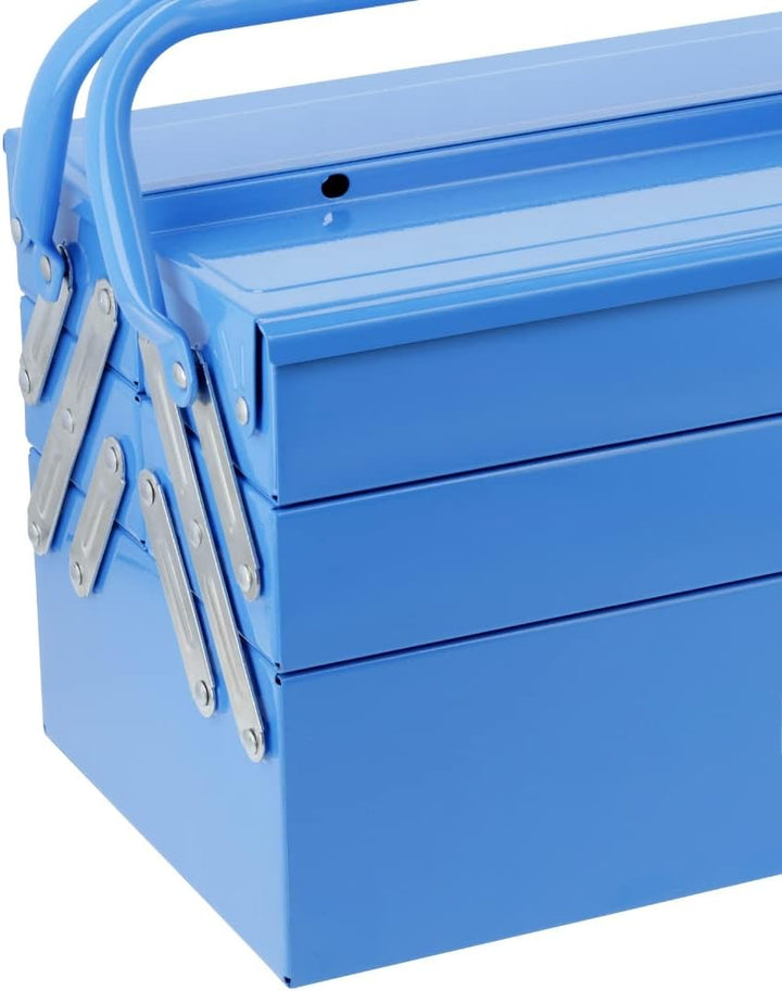 Högert Technik – Werkzeugkasten aus Metall für Werkzeug und Kleinteile - Werkzeugbox/Werkzeugkoffer