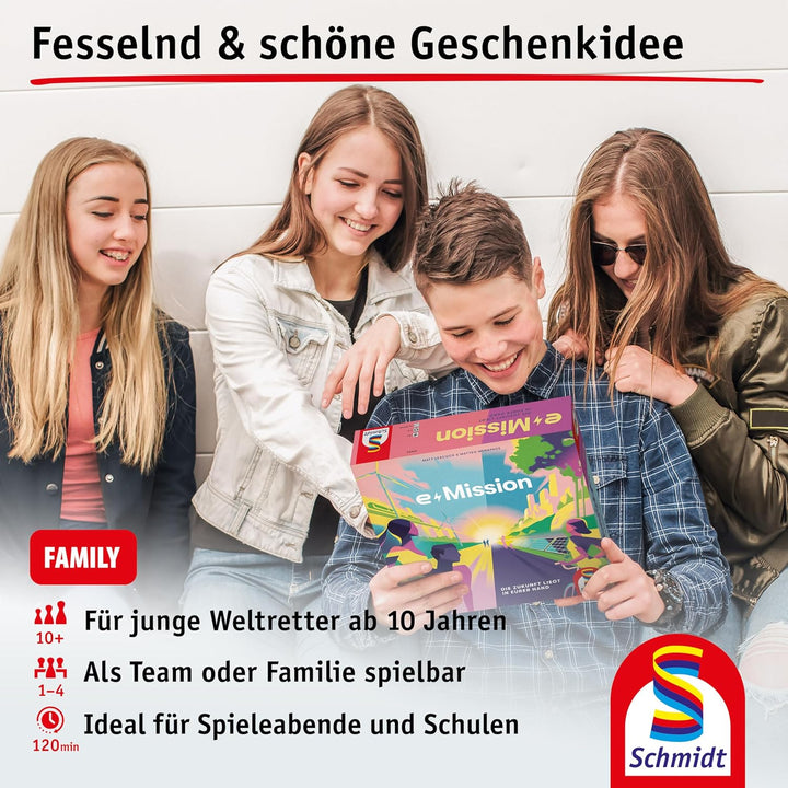 Schmidt Spiele 49444 e-Mission, Familienspiel