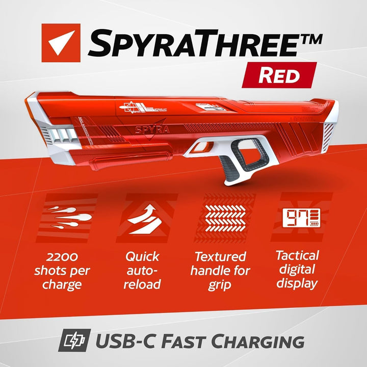 SPYRA- SpyraThree Rot, Rot