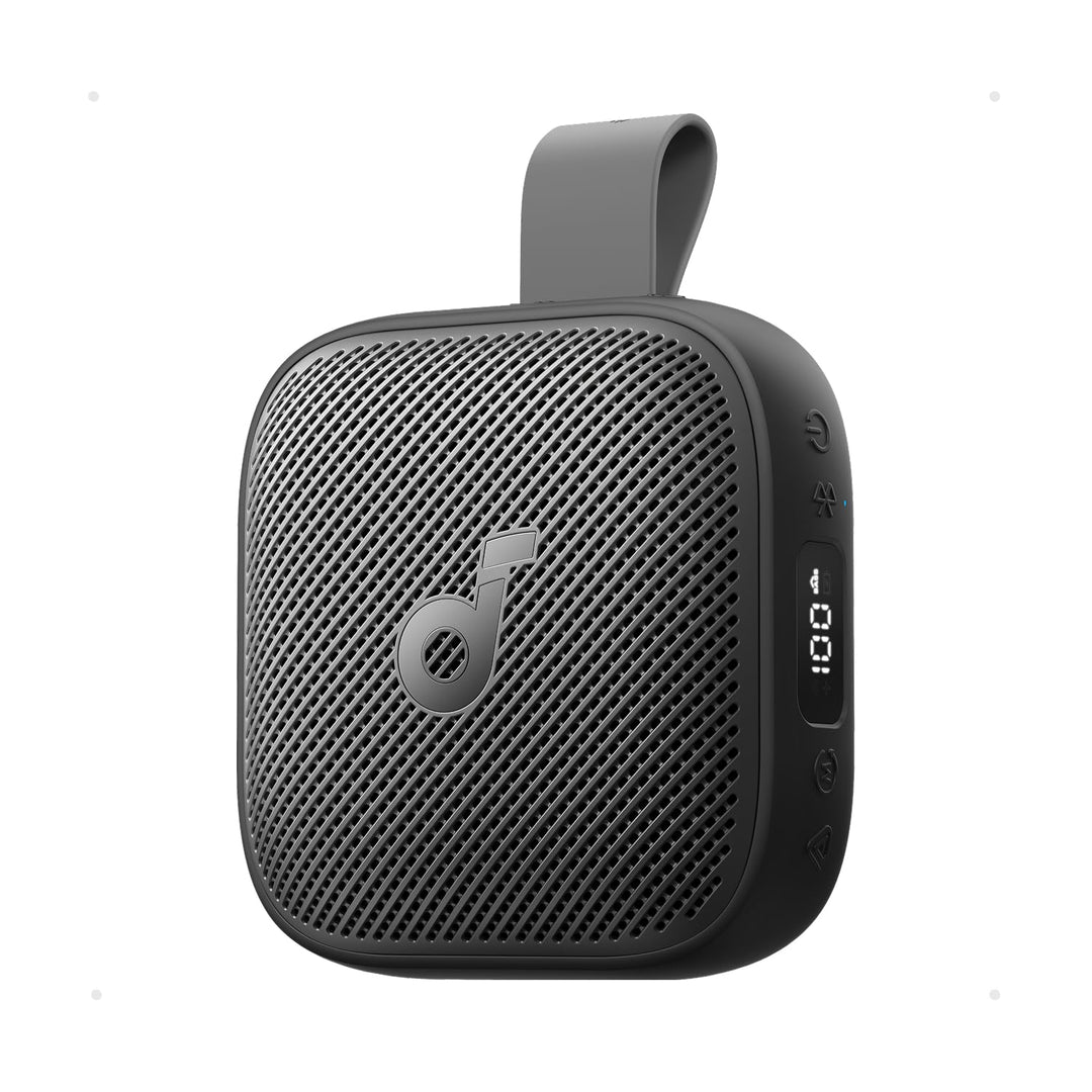 soundcore Boom Go 3i by Anker, tragbarer Lautsprecher mit 15W Sound, 24h Spielzeit, BassUp 2.0, Lade