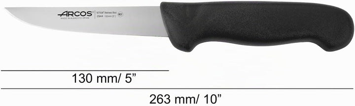 Arcos Ausbeinmesser mit Nitrum Edelstahlklinge 130 mm - Professionelles Messer zum Schneiden von Kno