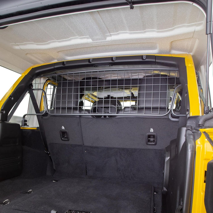 Travall Guard Hundegitter Kompatibel Mit Jeep Wrangler 4 Türer JL (Ab 2018) TDG1612 - Massgeschneide