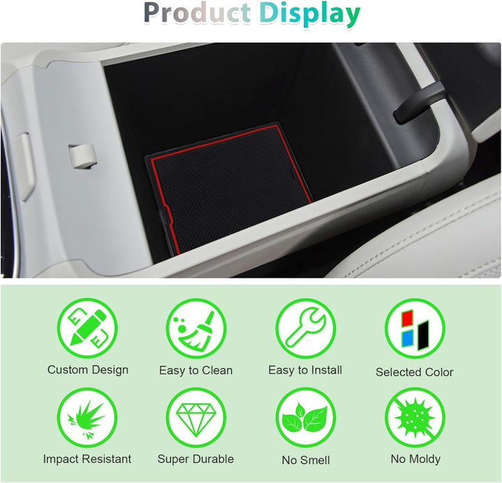 GAFAT Hyunda-i Tucson NX4 2021-2024 2025 (Elektronische Automatik) Antirutschmatten, Tucson 2023 Gum