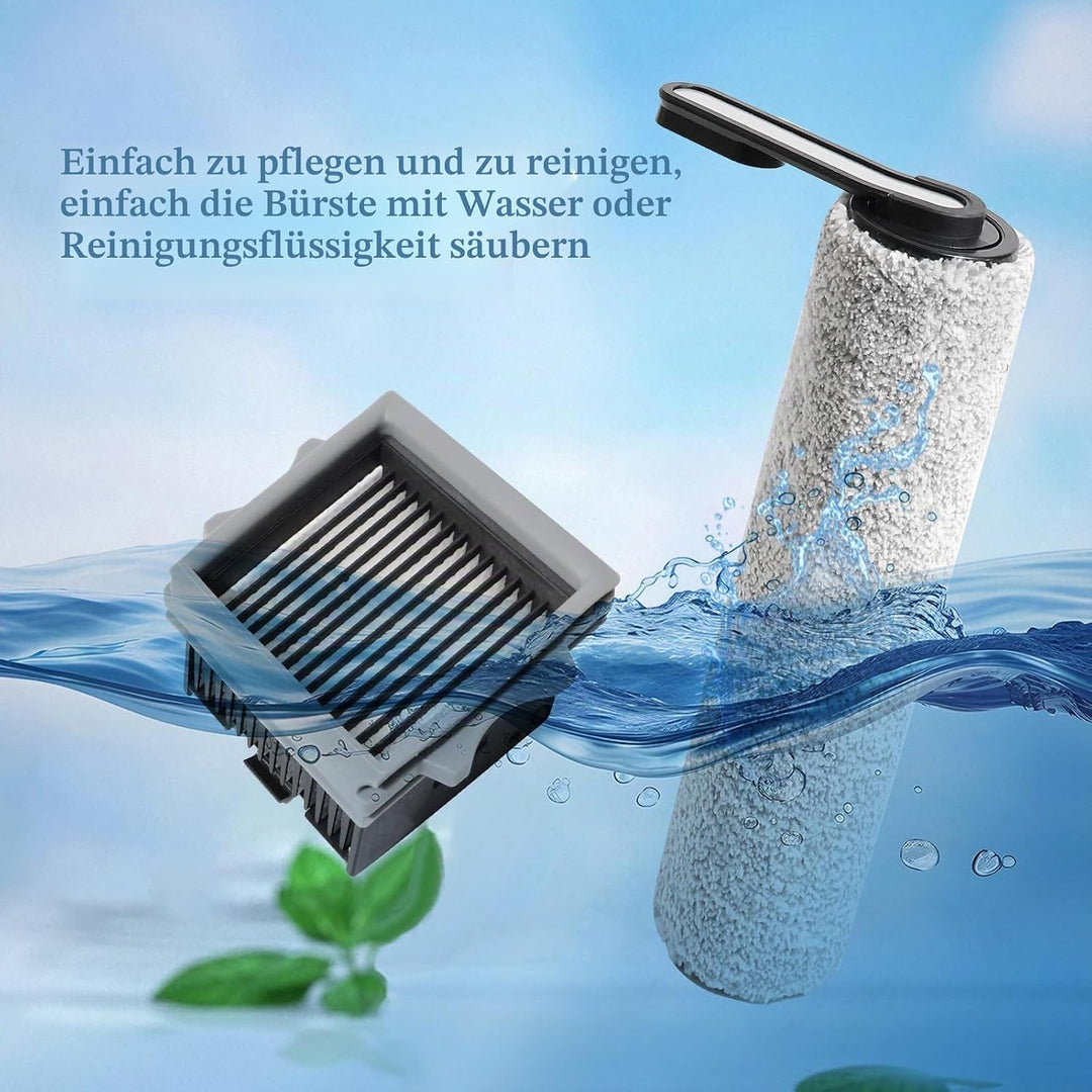 Bürstenrolle Zubehör für Tineco Floor One S5 Combo/ S5 Combo Power Kit Nass- und Trockensauger Ersat
