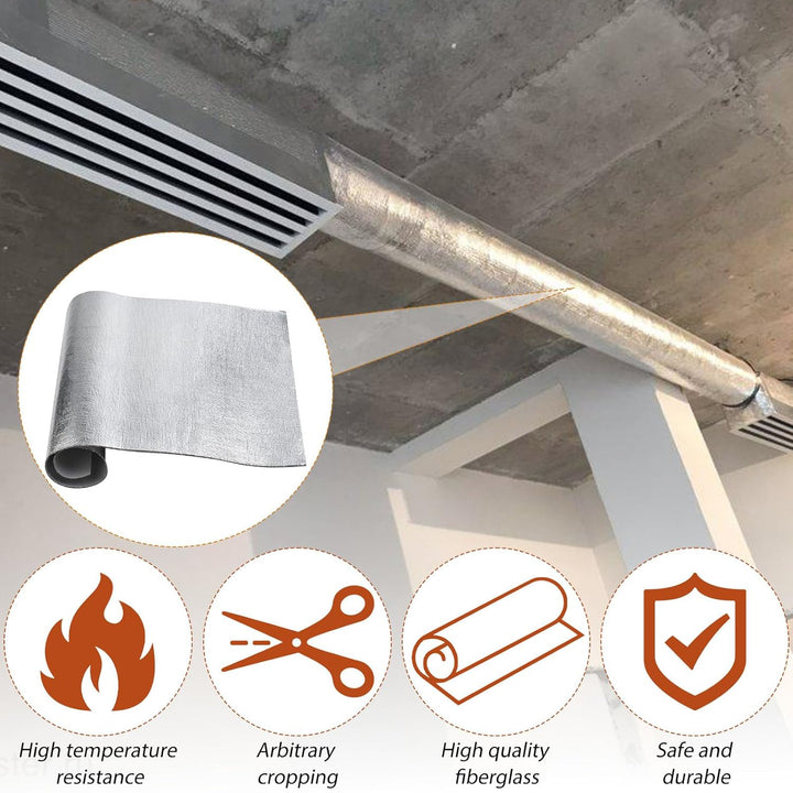 2 Stück Hitzeschutz Aluminium Platte 1 mm dick Kleberücken Aluminium Glasfaserblatt Praktische Hitze