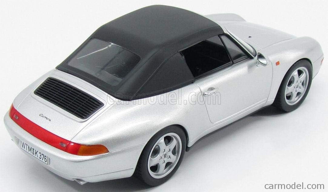 Norev Porsche 911 993 Cabriolet 1994 Silber Modellauto 187592 1:18