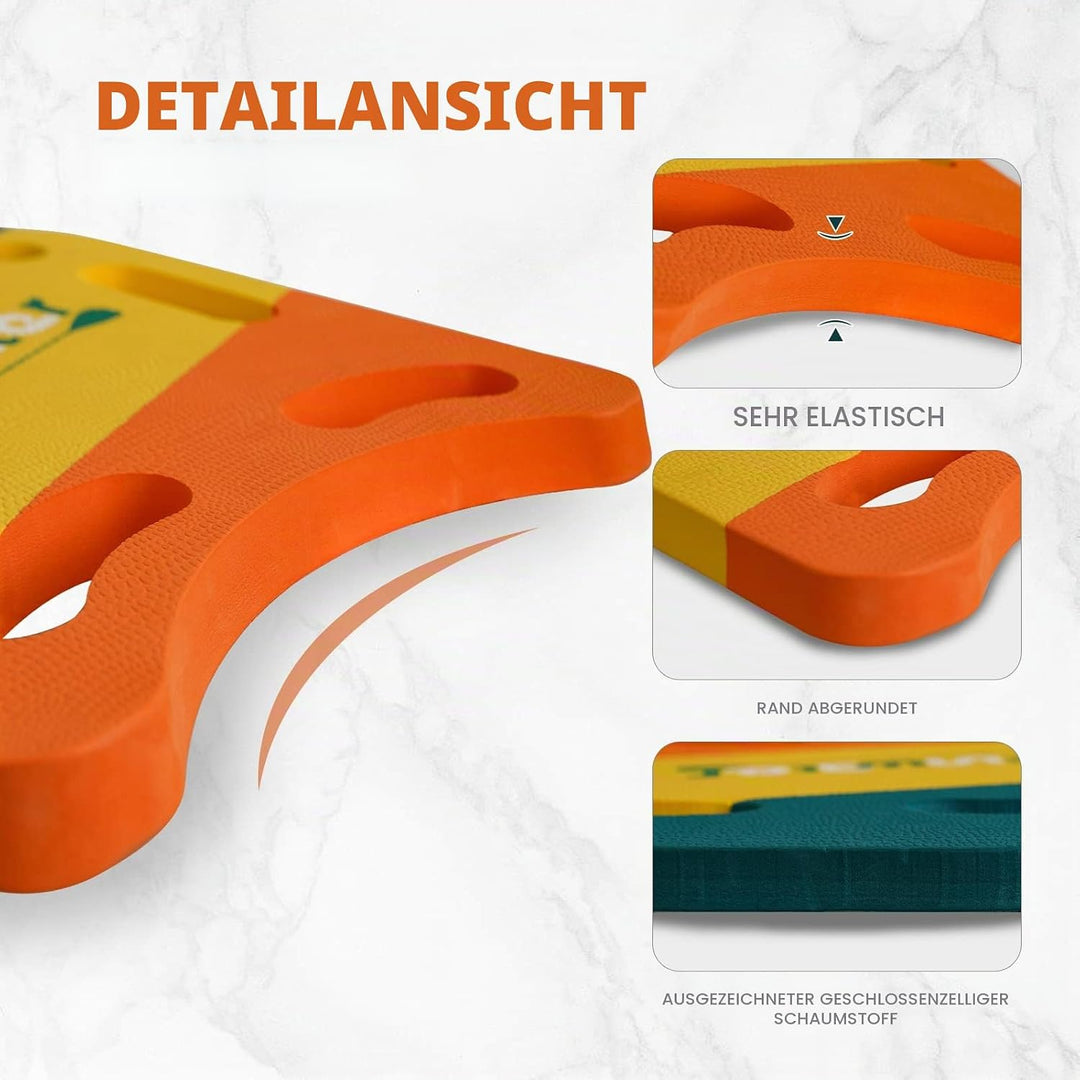FunWater Schwimmbrett Kickboard für Kinder und Erwachsene Trainingsausrüstung PE Schaumstoff Schwimm