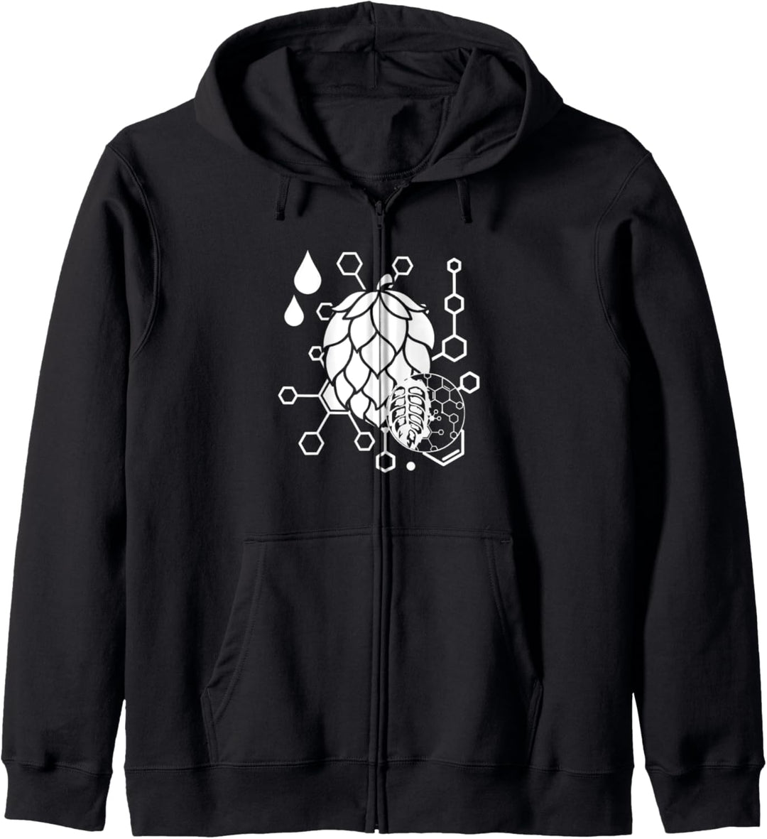 Craft Beer Hopfen Hobbybrauer Malz Hobbybrauen - Brauen Bier Kapuzenjacke