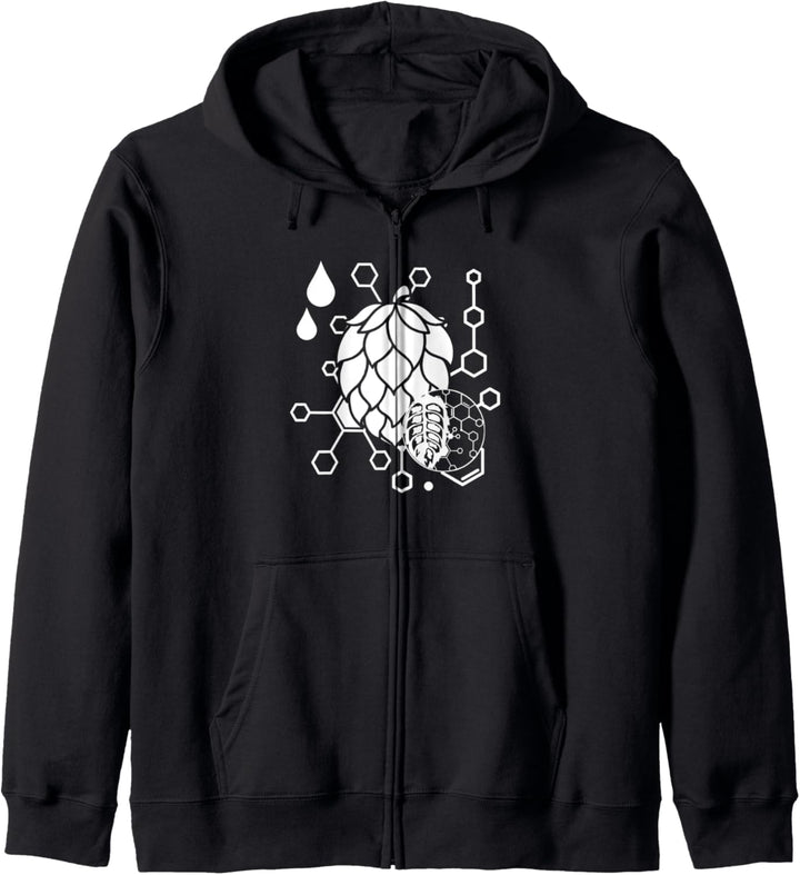 Craft Beer Hopfen Hobbybrauer Malz Hobbybrauen - Brauen Bier Kapuzenjacke