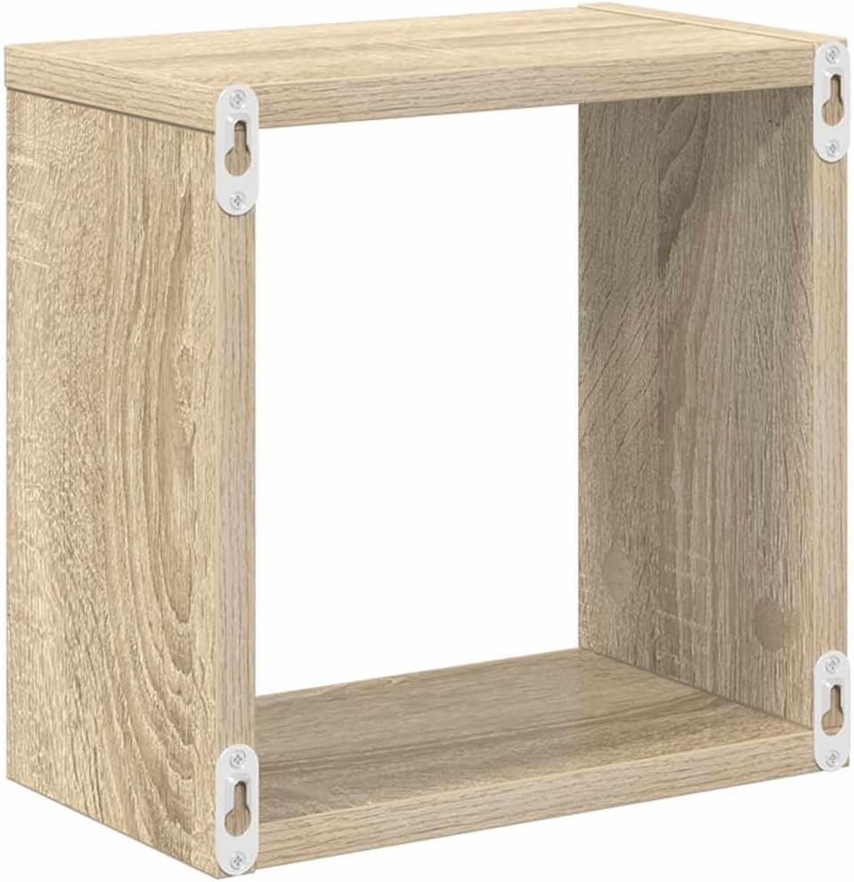 vidaXL 4X Würfelregal Wandregal Hängeregal Cube Lounge CD Regal Dekoregal Bücherregal Schweberegal W