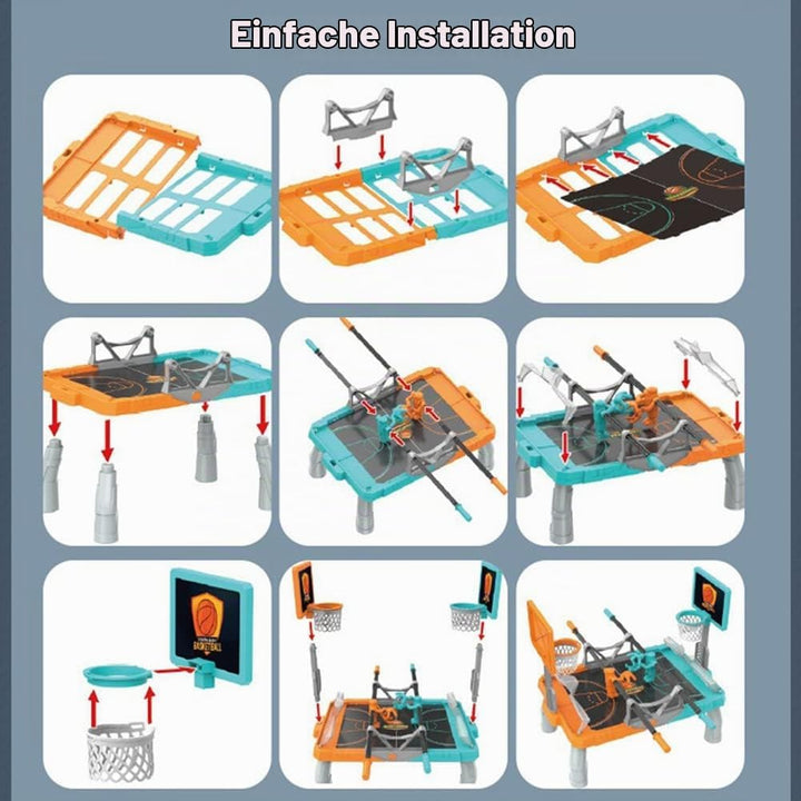 Foosketball-Spiel, The Foosball Plus Basketball und Score und Score Nicht Gesuchte Tabletop-Spiel, D
