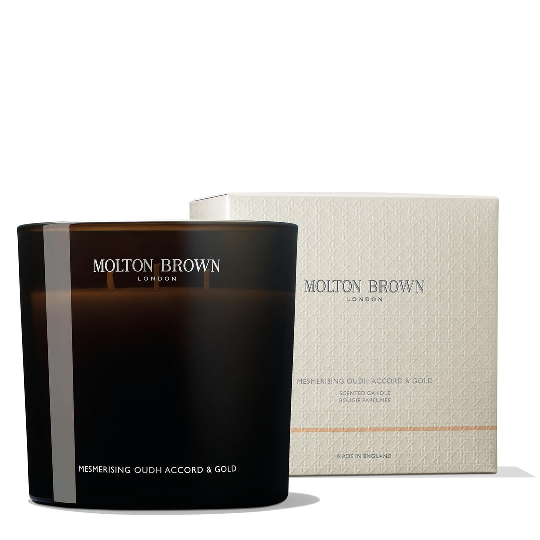 Molton Brown Mesmerising Oudh Accord & Gold Grosse Duftkerze 600 g Zimt 600 g (Pack of 1), Zimt 600