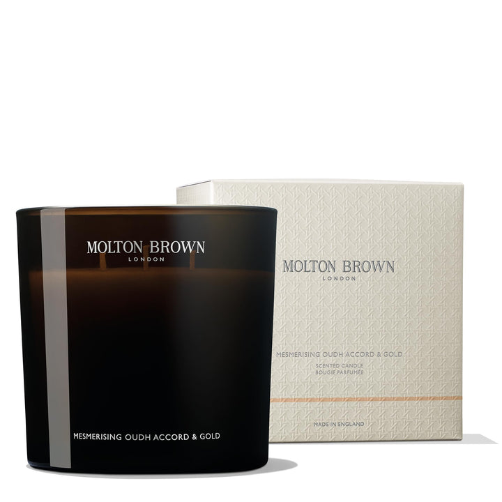 Molton Brown Mesmerising Oudh Accord & Gold Grosse Duftkerze 600 g Zimt 600 g (Pack of 1), Zimt 600