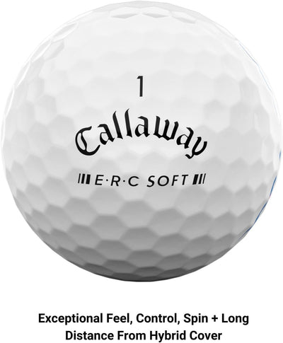 Callaway ERC Soft Golfbälle 2023 Dreispurig, Dreispurig