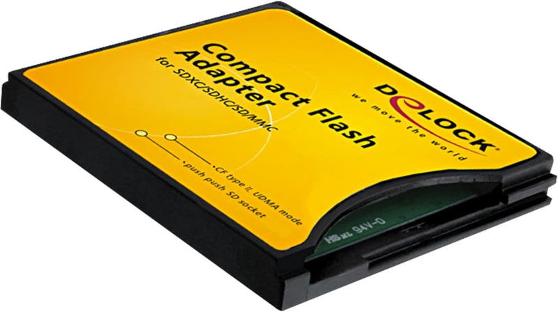 Delock Compact Flash Adapter für SD Speicherkarten
