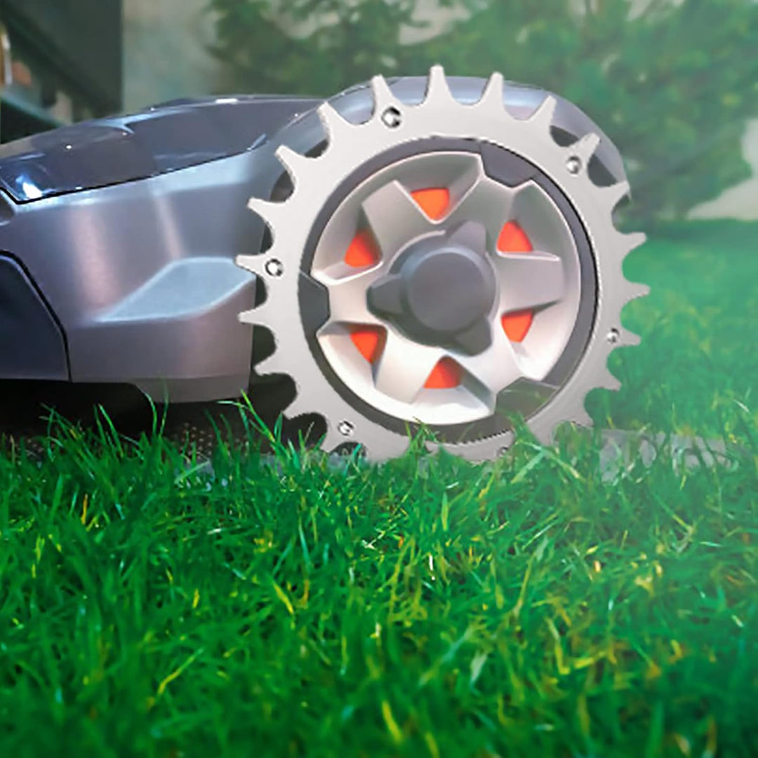 Spikes für Worx Landroid L, Edelstahl Mähroboter Spikes für Modell Worx S/M Traktionsverbesserung fü