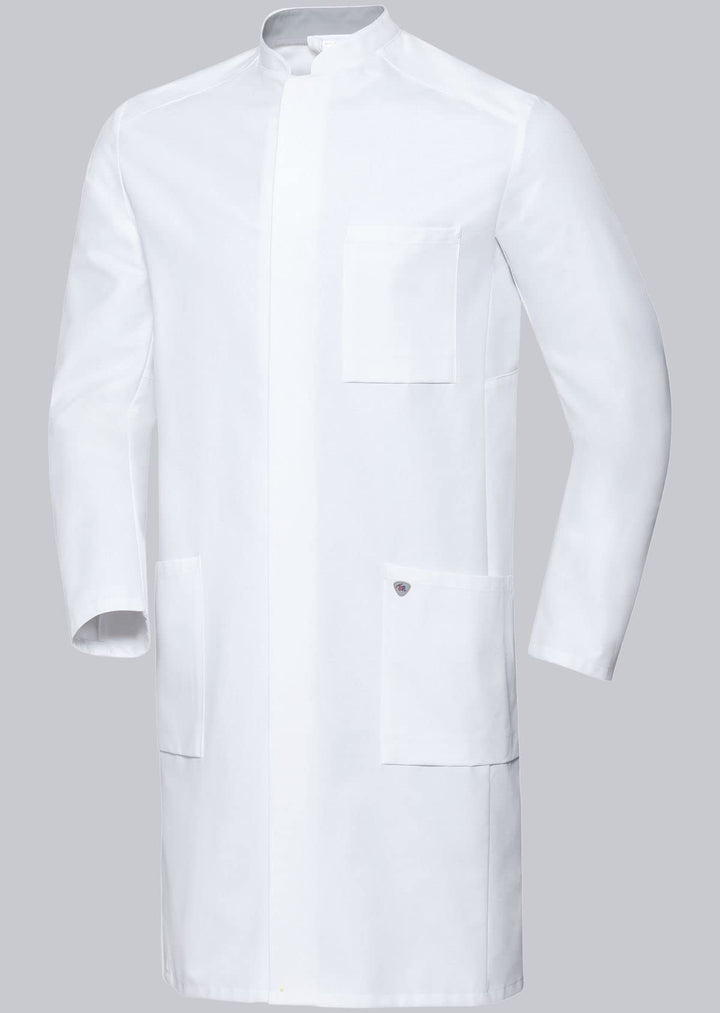 BP 1751-130-0021-44l Arztkittel für Männer, Langarm, Arm-Lift-System, 205,00 g/m² Reine Baumwolle, w