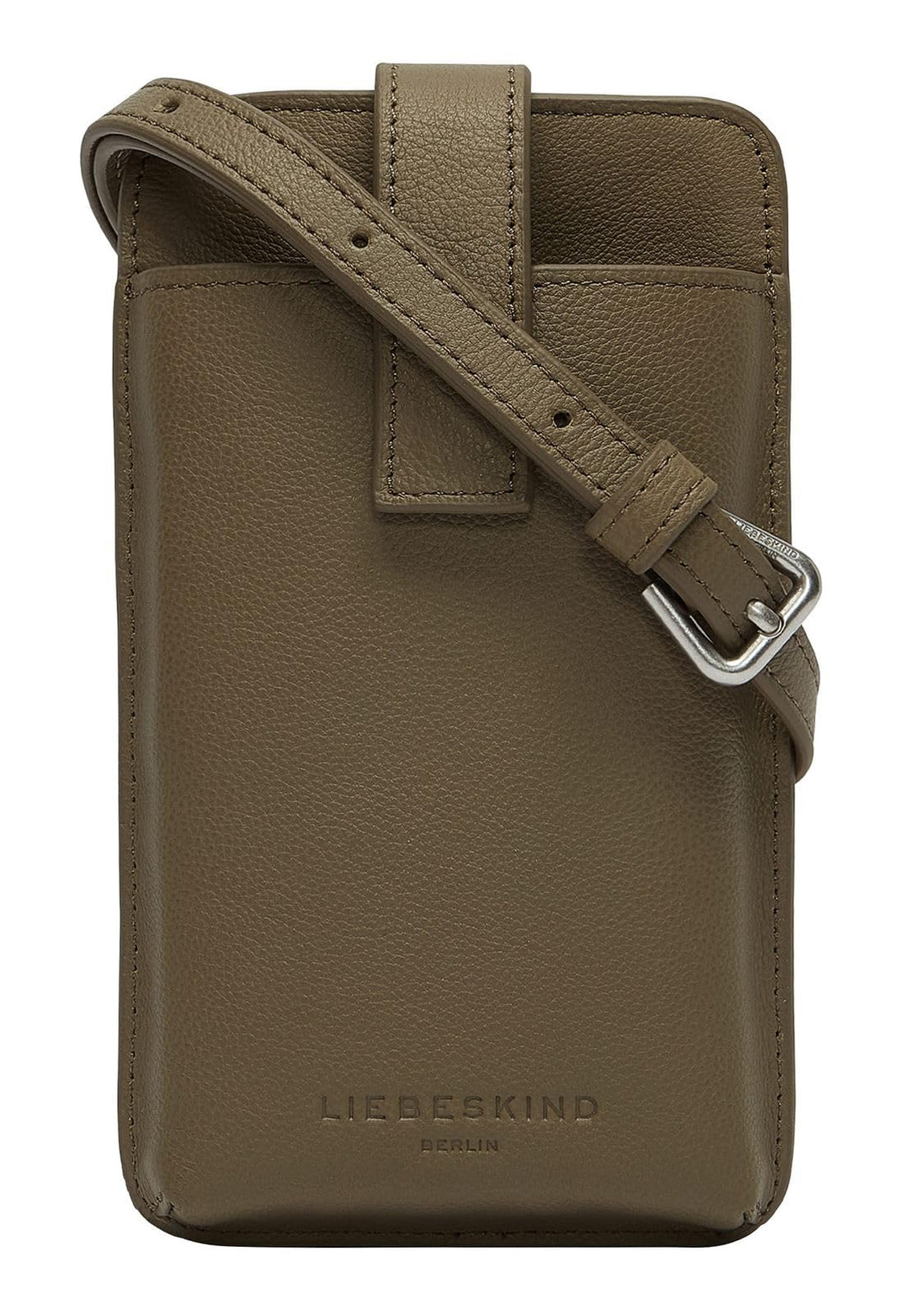 Liebeskind Berlin Damen Mobile Pouch Neck Accessories, Salvia
