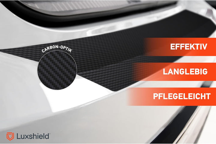 Luxshield Ladekantenschutz Folie für Porsche Macan 1 (I) 95B Facelift I 2018-2021 - Stossstangenschu