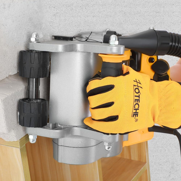 Hoteche 1100W Grabenfräse | Kupferdrahtmotor, Anti - Selbstrast - Schalter, 2200RPM, Mit 35mm Diaman