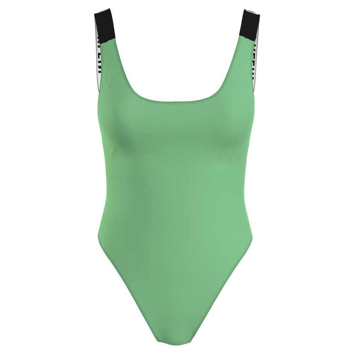 Calvin Klein Damen Rückenausschnitt, Grün (Ultra Green)