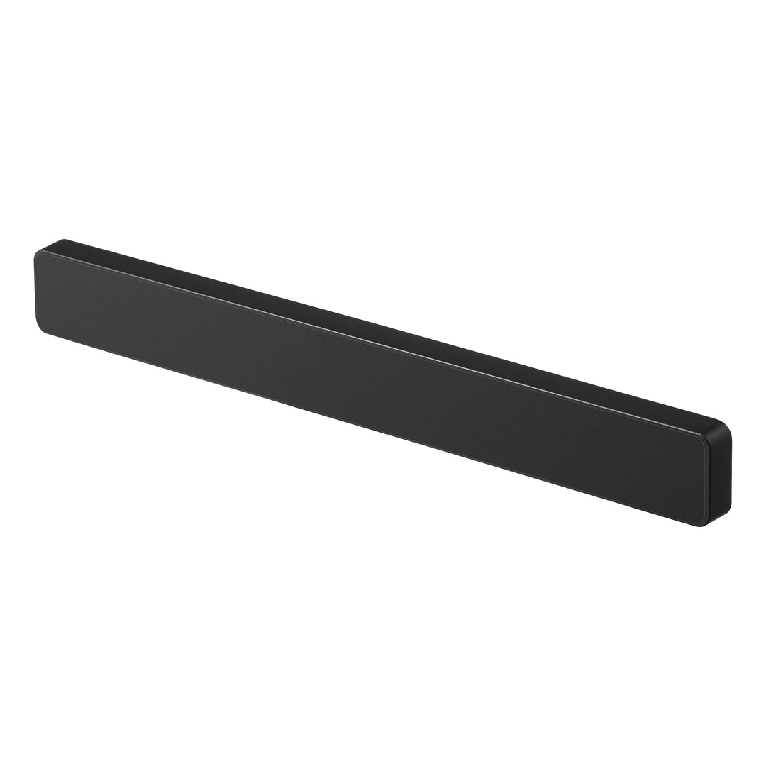 Yamazaki 5202 TOWER Magnetischer Messerhalter, schwarz, ABS-Harz/Magnet/Silikone, minimalistisch, 1,