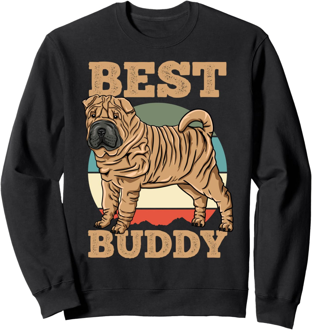 Shar Pei Besitzer Hundehalter Züchter Sweatshirt