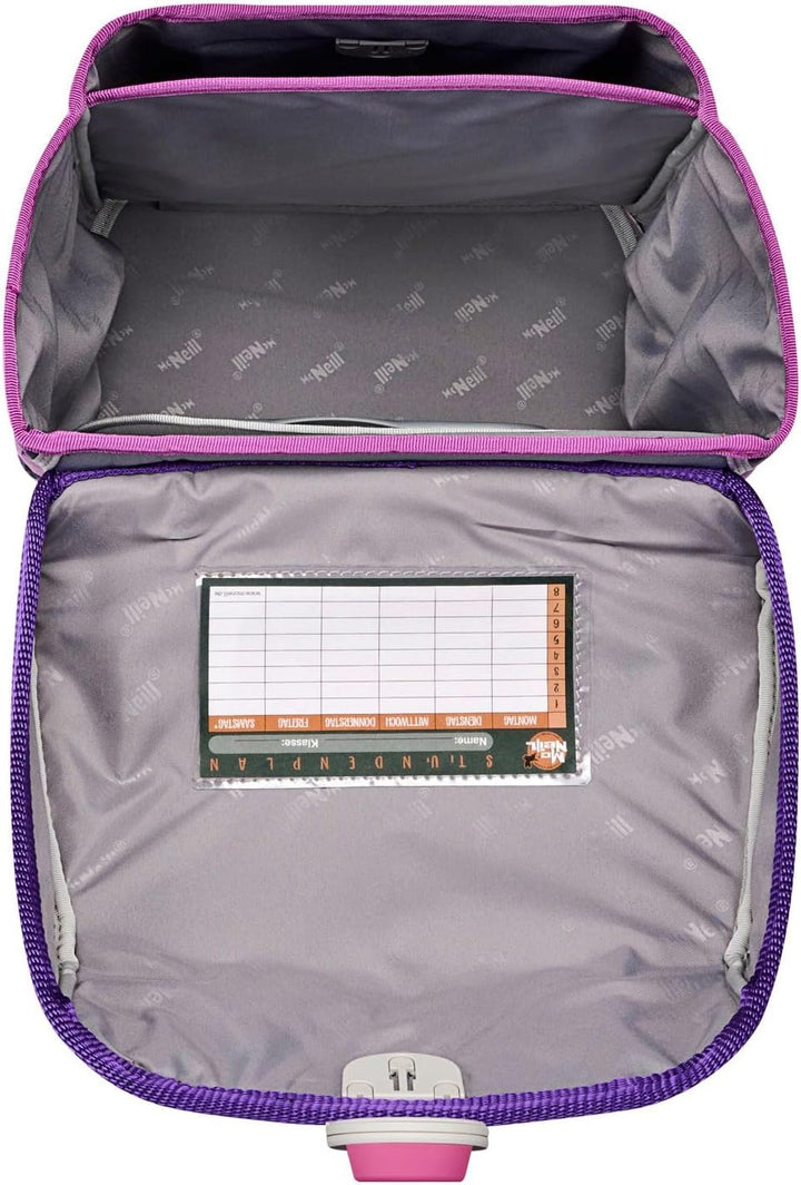 Thorka McNeill Mac2 Ranzen Set 5teilig MAGIC, Lila